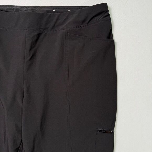 Chico's Zenergy Athletic Pants Sz 3.5S (18S) Pull On Stretch Straight Leg Black - Picture 7 of 12